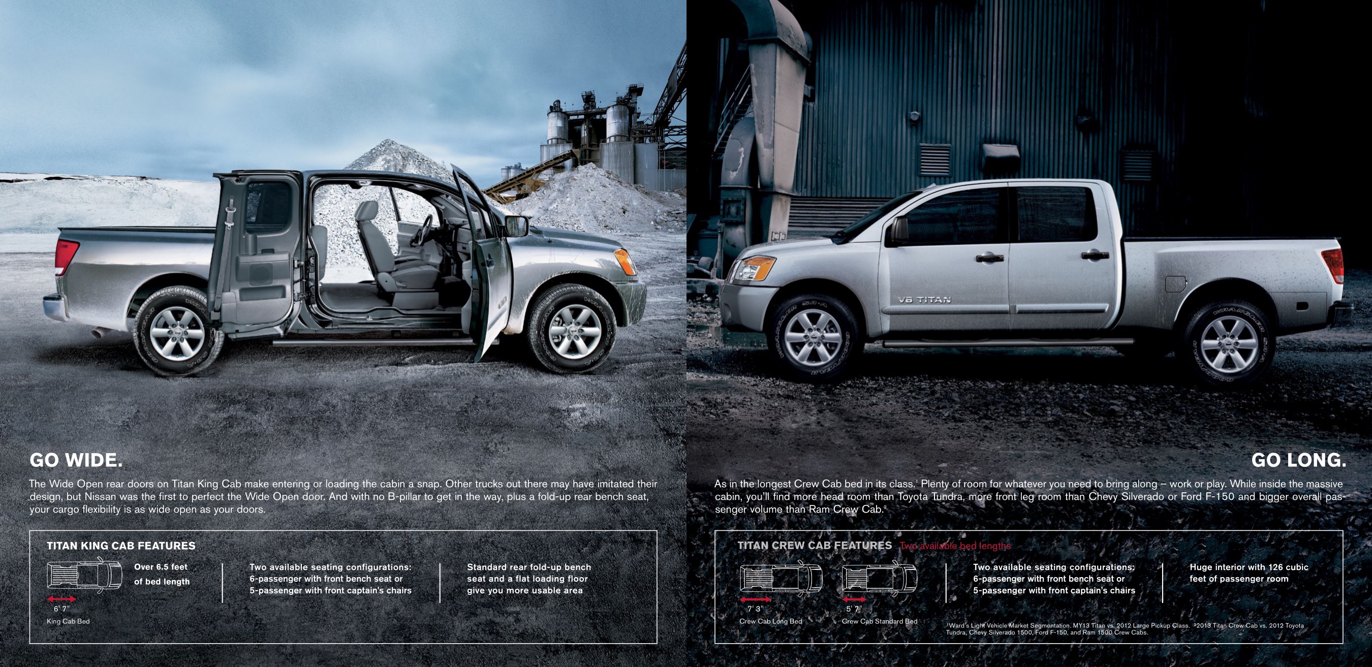 2013 Nissan Titan Brochure Page 4